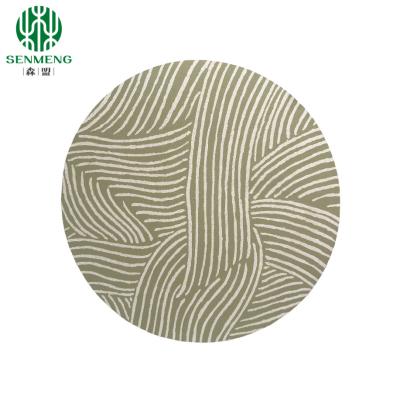 Cina Wholesale Custom Round Decoration Message Notice Cork Board in vendita