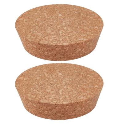 Китай Customized  Natural Tapered Cork Lids Stoppers for Glass Bottle or Jars продается