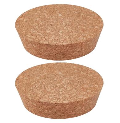 Китай Customized  Natural Tapered Cork Lids Stoppers for Glass Bottle or Jars продается