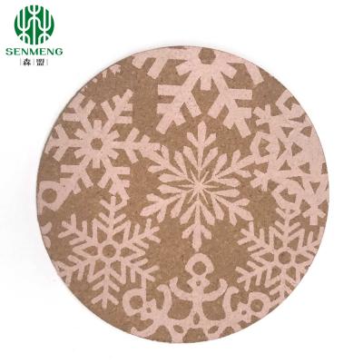 Cina Natural Custom Size Resistant Eco Friendly Cork Coaster Cork Cup Mats in vendita