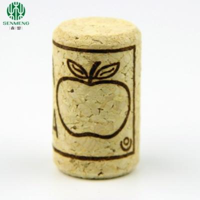 China Custom Size and Logo Wholesale Natural Reusable Wine Cork Stoppers en venta