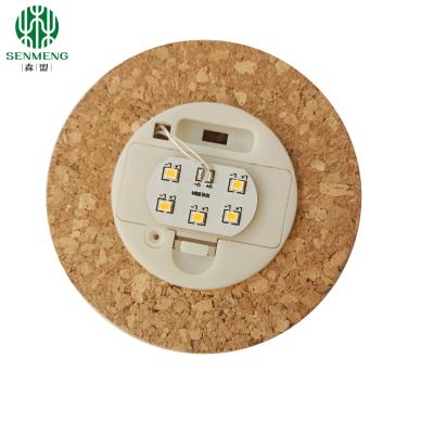 China Wholesale Custom Size Natural Bulb Cork Stopper Cork Lids en venta