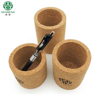 China Eco Cork Pen Holder Desk Organizer for Sustainable and Eco-Friendly Office Supplies for sale