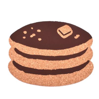 China Vinho Cork Drink Coasters Bread Shaped de Eco para a bebida fria quente da barra à venda