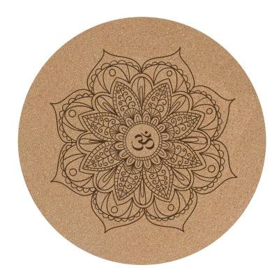 Chine Rond naturel Cork Yoga Mat Eco Friendly Slipproof de Yuelin 3mm épais à vendre