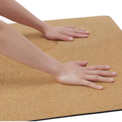 China No deslice el color grueso del OEM de Cork Mat Sweatproof Durable 5m m de la yoga en venta