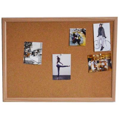 China Tableros decorativos antiusuras del ODM ISO9001 Cork Board Wooden Framed Notice en venta