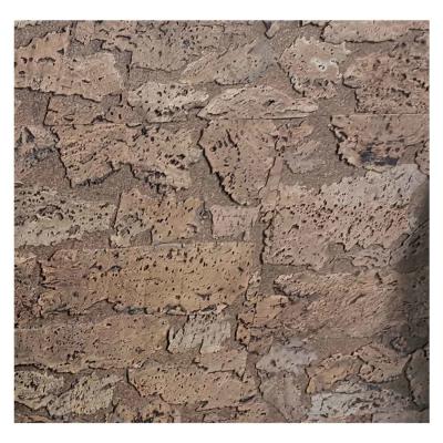 China Isolierung ISO9001 3D Cork Bark Wall Panels Heat deckt verbessernden Zoll 23.62*35.43 mit Ziegeln zu verkaufen