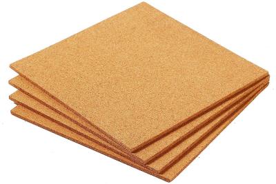 China 0,8 bis 150mm natürliches Cork Sheet Underlayment As Bulletin Brett zu verkaufen