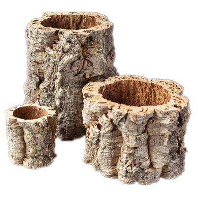 China natürliche Cork Bark Planter Round Flower Töpfe 1000pcs nicht giftig zu verkaufen