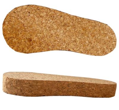 China Tearproof Cork Sole Wedges Insoles Flexible natural 5000pcs ligero en venta