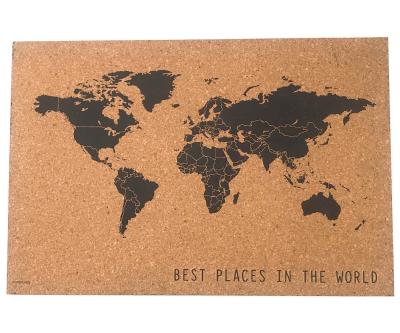 China Ministerio del Interior Cork Board Wall Map Tearproof ISO9001 de Yuelin en venta