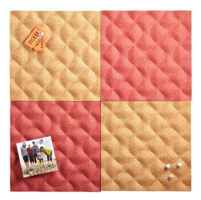 China Cork Board decorativo pintado personalizado 20x20x11.5m m en venta