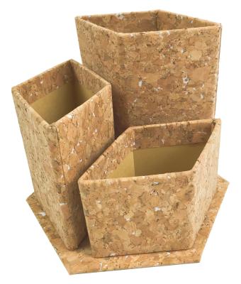 Chine stockage Pen Box Organizer de bureau d'OEM d'ODM de 500pcs Cork Pencil Holder à vendre