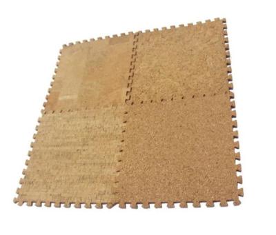 中国 Ecoのすべり止めの自然なコルクは長方形のコルクの困惑のマットPlacemats 60x60cmにパッドを入れる 販売のため