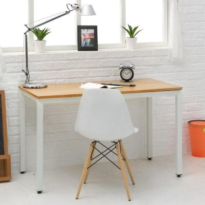 China Simple Design Simple Design Metal Frame Office Desk Modern Wood Home Table Simple Computer Desk Table for sale