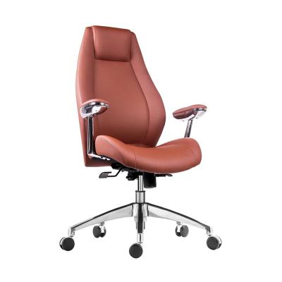 China Office Leather Executive Ergonomic Chair (Size) Adjustable Modern Executive Ergonomic Chair Office Chair for sale