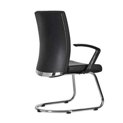 China High Quality Metal Adjustable Executive Chair (Height) Conference Meeting Chair Office Leather Reception Chair for sale