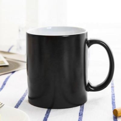 China Viable Wholesale Magic Mug Sublimation Mugs 11oz Sublimation Mug White Blank Ceramic Sublimation Mug for sale