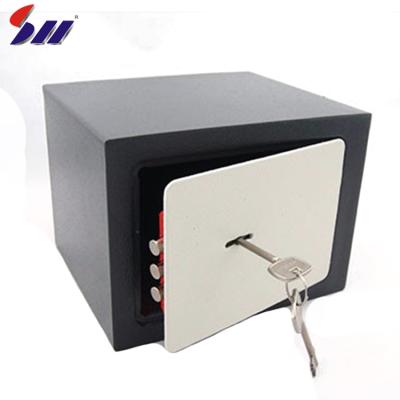 China Bookcase Gold China Supplier High Security Antique Steel Wall Metal Hidden Mechanical Safe Locker For Banks for sale