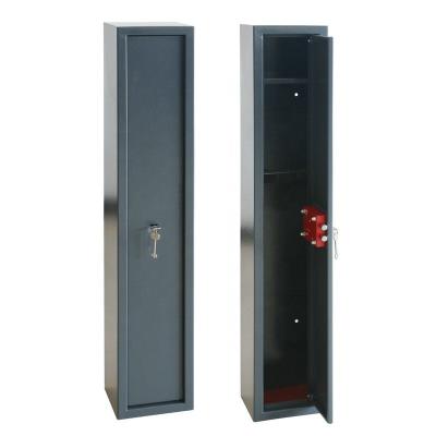 China Hot Selling Metal Single Mechanical Lock Metal Storage 3 Pieces Long Safe Box Rifles Gun Cabinet for sale