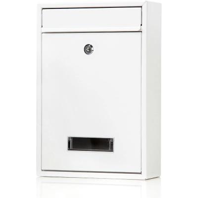 China Wall Mounted Apartment Metal Mailbox Parcel Delivery Box Mailboxes Wall Mounted for sale