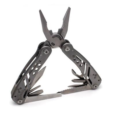 China Portable Universal Outdoor Emergency Gift Pliers Stainless Steel Folding Pliers Set for sale