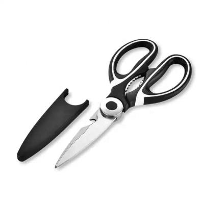 China Amazon Hot Selling Eco-friendly Multifunctional Professional Heavy Duty Kitchen Shears Meat Scissors Stainless Steel Scissors for sale