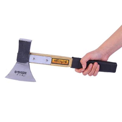 China Reinforcement Unrated Wooden Ax Handle Mountain Outdoor Ax Cutting Wood Cutter Tree Garden Tools Household Cutting Wood for sale