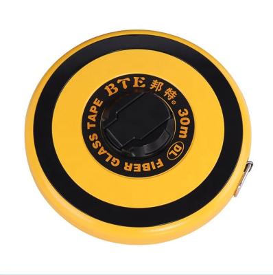 China Factory Wholesale Fiber Tape Measure, Fiber Measure, Durable Portable Construction Site Record for sale