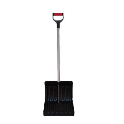 China Heavy Duty Plastic Snow Shovel Snow Plow Snow Plow With Steel Handle And D Handle Suitable For Driveway Or Sidewalk Clearing 14IN for sale