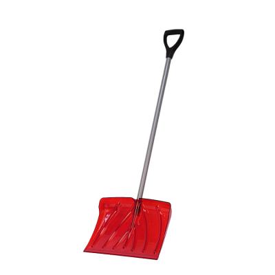 China Plastic Snow Plow Snow Shovel Snow Plow With Steel Handle And D Handle Suitable For Driveway Or Sidewalk Clearing 18 1/2IN for sale