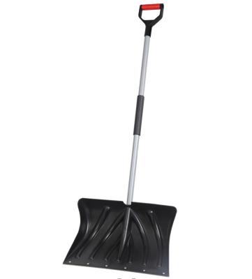 China Heavy Duty Plastic Snow Shovel Snow Shovel Snow Plow With Steel Handle And D Handle Suitable For Driveway Or Sidewalk Clearing 20IN for sale