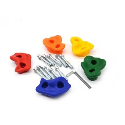 China Outdoor Toys Kids Outdoor Plastic Climbing Stone for sale