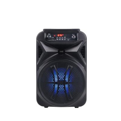 China None Best Selling Portable 6 Inch Party Karaoke DJ Speaker With LED Light for sale