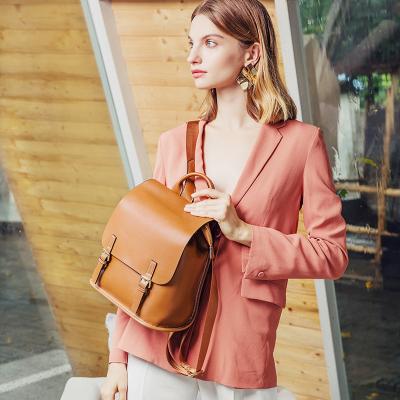 China 2021 beautiful fashion high quality new fashion waterproof luxury handbags for women's new fashion women's genuine leather backpack for sale