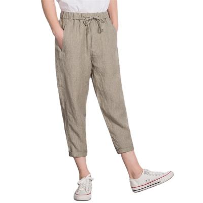 China 14/5000 Pull Cord High Quality Casual High Quality Men's Sheer Canvas Pants QUICK DRY for sale