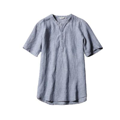 China 100% Factory Breathable Professional Selling Man's Canvas Shirt And Shirts Short Sleeve for sale