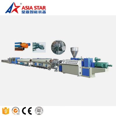 China Hard Plastic Sheet PE Pipe Extrusion HDPE Pipe Production Line Extrusion WPC Extrusion Line for sale