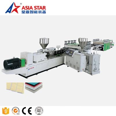 China Sheet Door Making Wood Profiles For Windows And Doors Making PVC Upvc Profile Extrusion Machine for sale