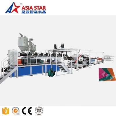 China Plastic Solid Compact Embossed PIPE Sheet Board Machine Extrusion Production Line SPC Flooring Production Line for sale