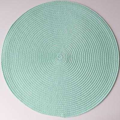 China 2022 Viable High Quality PVC Table Mats For Restaurant Plastic Woven Place Mat Dining Dish Plate Mat for sale