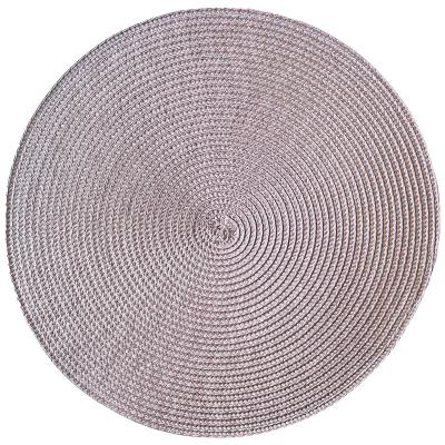 China PVC Viable Heat Resistant Heat Insulating Place Mats For Family Hotel Use Round Table Mats Place Mats 4pcs for sale