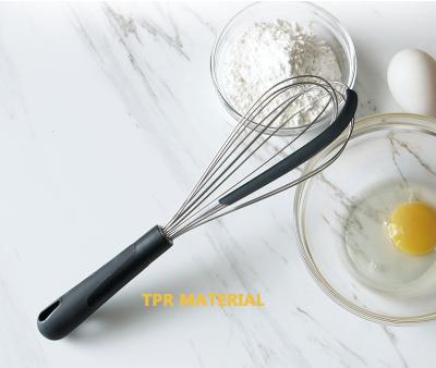 China Sustainable Small Food Grade Stainless Steel Manual Egg Beater for sale