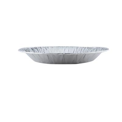 China Kitchen Use Customized Silver Round Cupcake Container Aluminum Foil Aluminum Foil Cupcake Container Wholesale for sale