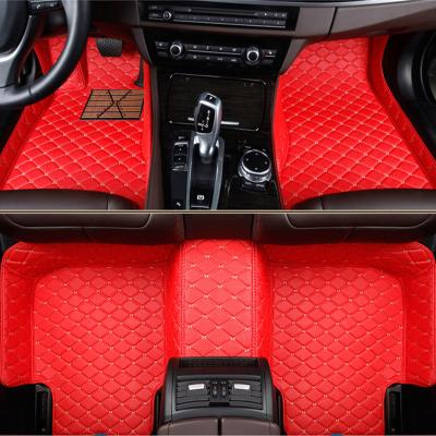 China Easy Cleaned Factory Customization Car Mats All Models Red Left Right Hand Driver Multi-layer High Quality 7d mats for cars for sale