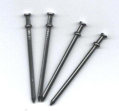 China Double Head Wire Two Common Iron 16 Duplex Nails for sale