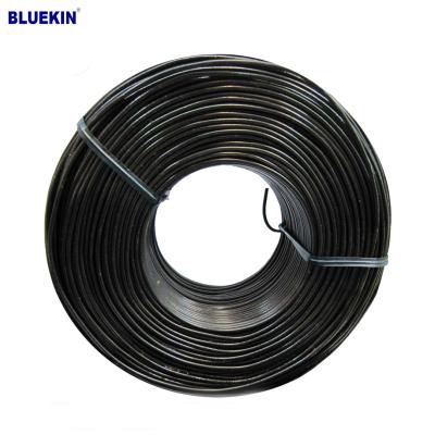 China Binding Wire Gauge 16.5 Small Rebar Binding Wire Spool Black Binding Wire for sale