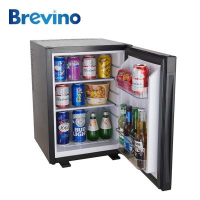 China Brevino 40L Thermoelectric Silent Minibar No Compressor Minibar Fridge Hotel Fridge For Hotel Guest Room for sale