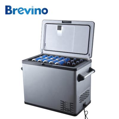 China Modern Brevino 50L Freezer Truck Fridge Freezer Camping Fast Cooling Cooler For Camping Adventure Party for sale